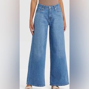 A New Day super wide legged medium rise jeans Size 6/28R